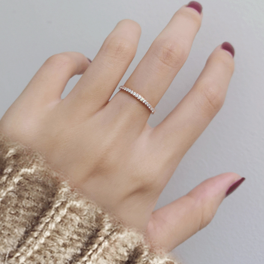 2mm Iced Out Cubic Zirconia Ri - Pilates Ring Magic reseña y precio
