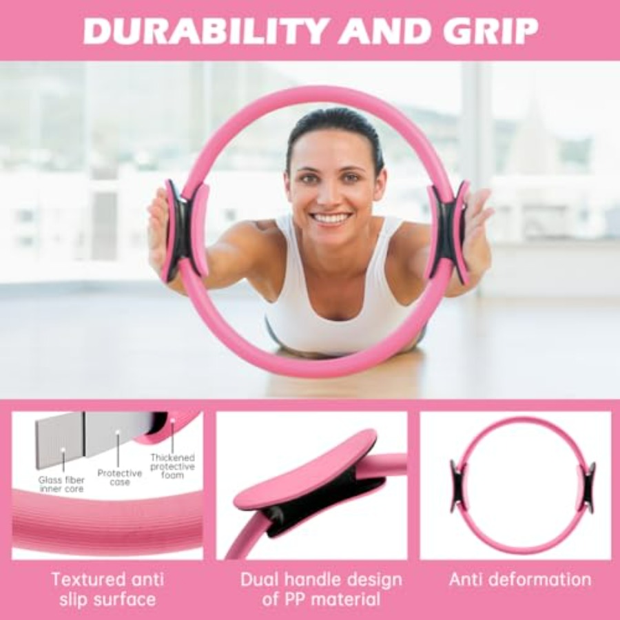 Pilates Essentials Kit for Wom - Pilates Yoga Resistance Ring reseña y precio