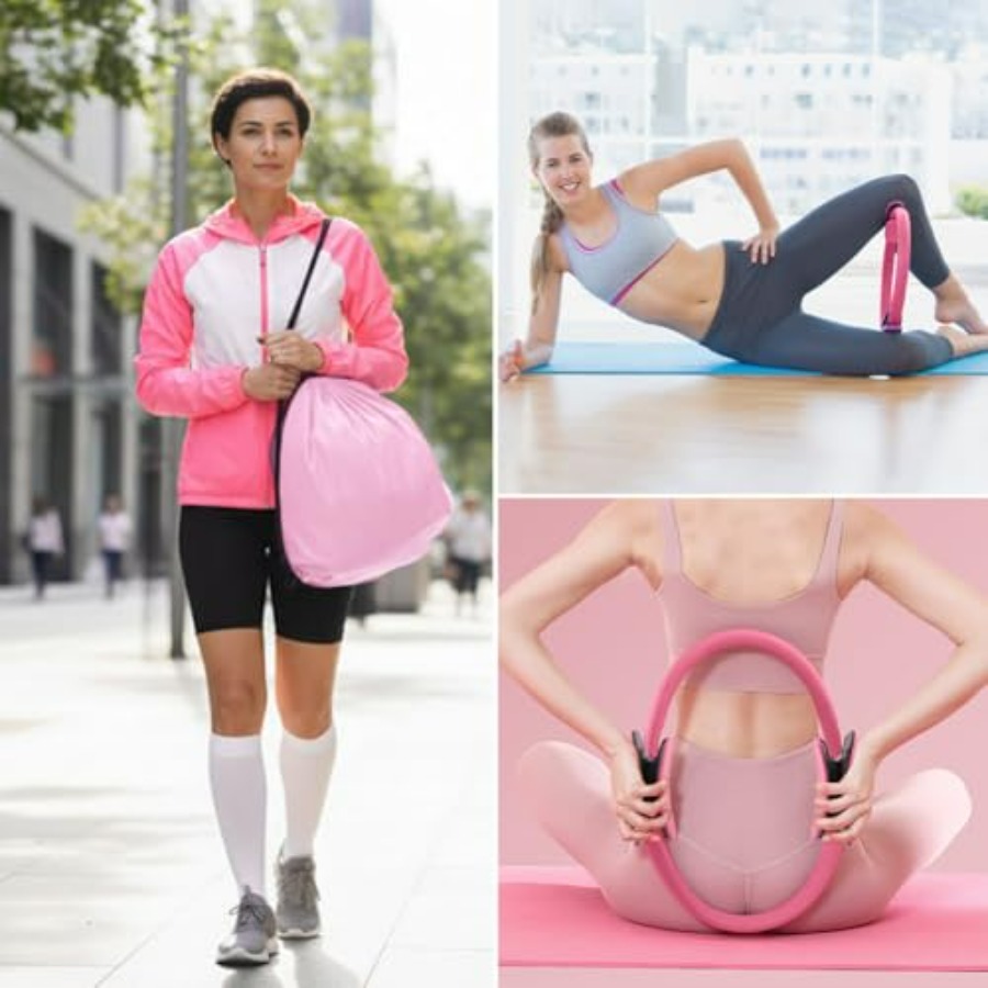 Pilates Essentials Kit for Wom - Pilates Yoga Resistance Ring reseña y precio