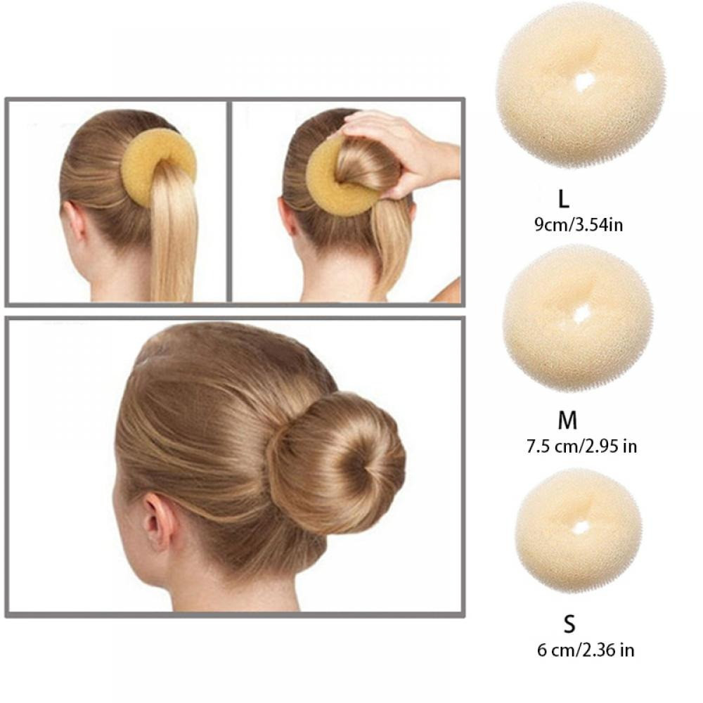 3pc/set Hair Bun Maker Donut M - Pilates Ring Magic reseña y precio