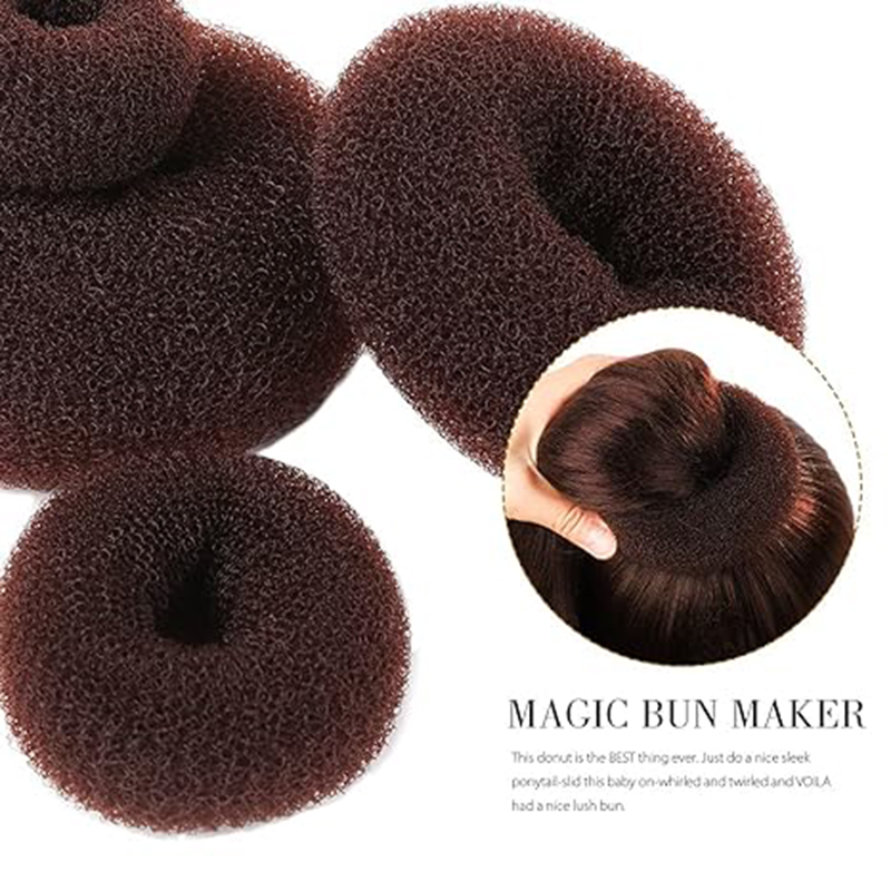 3pc/set Hair Bun Maker Donut M - Pilates Ring Magic reseña y precio