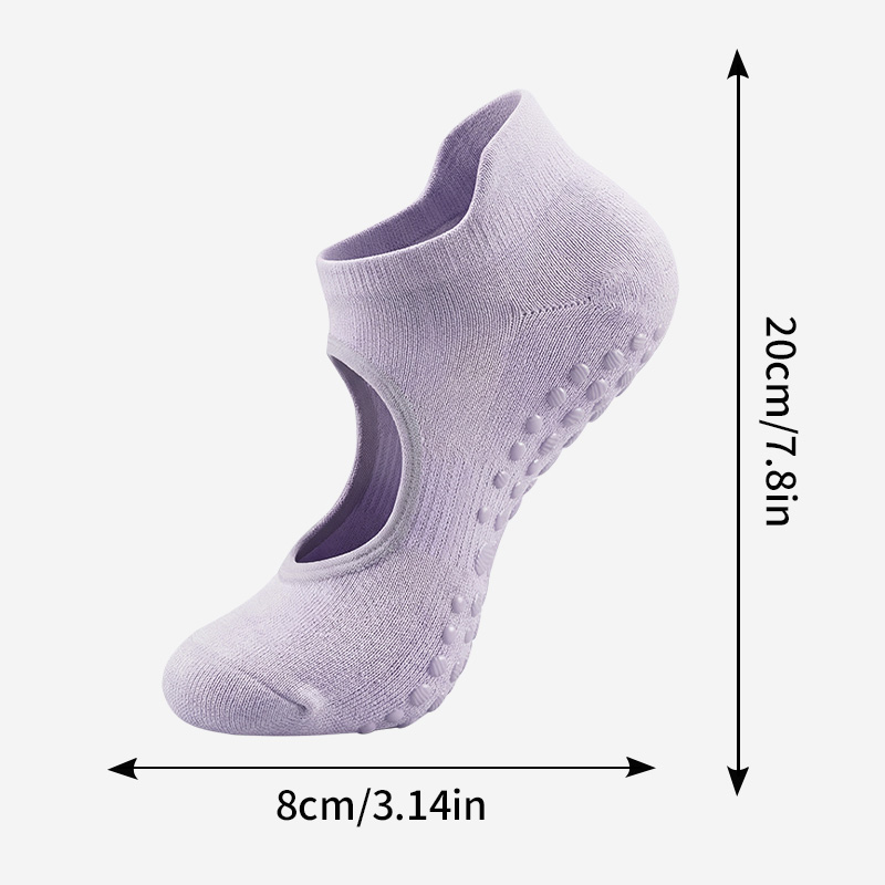 2/12PC Backless Non-slip Fitne - Pilates Yoga Sport reseña y precio