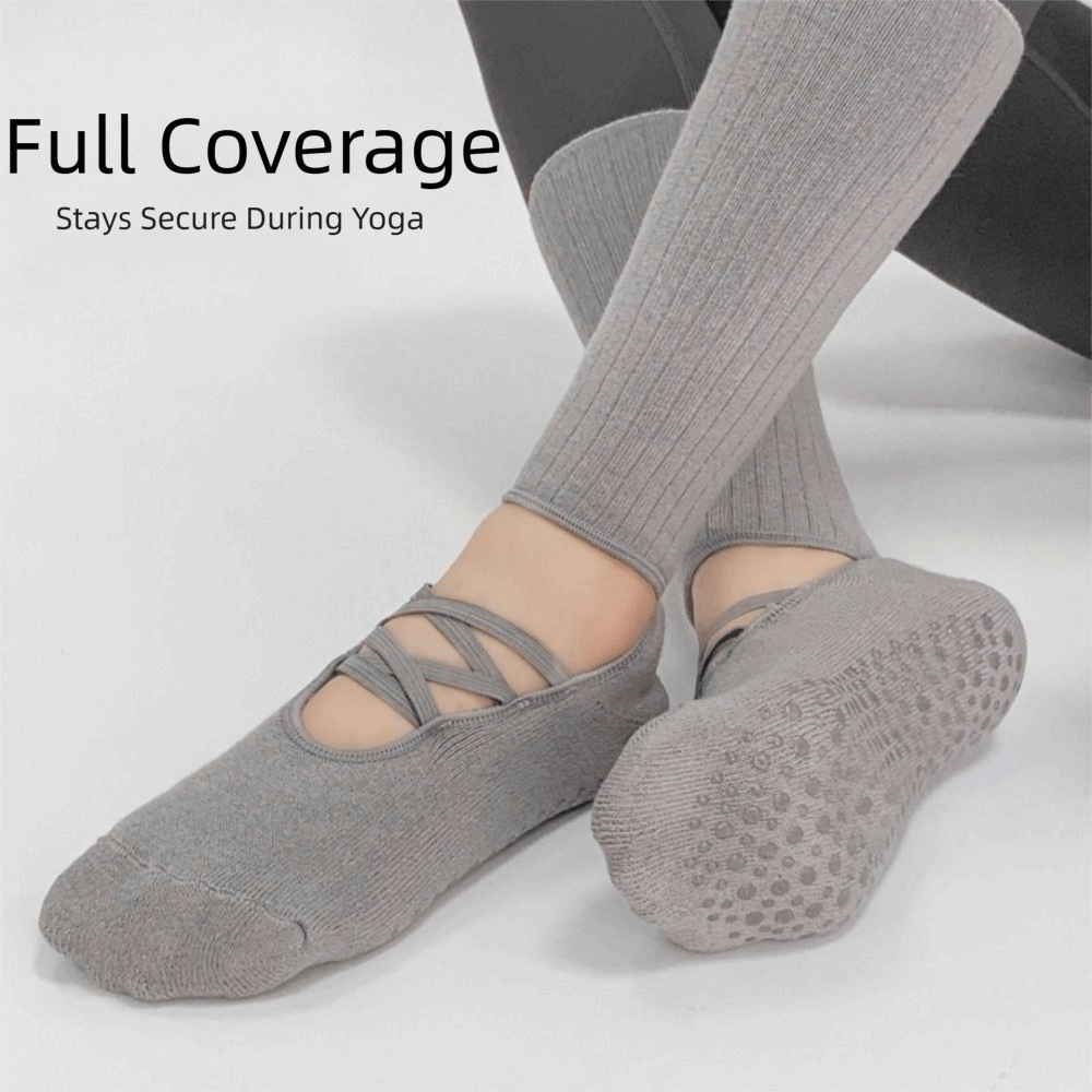 Breathable Fabric Grip Pilates - Pilates Yoga Youtube reseña y precio