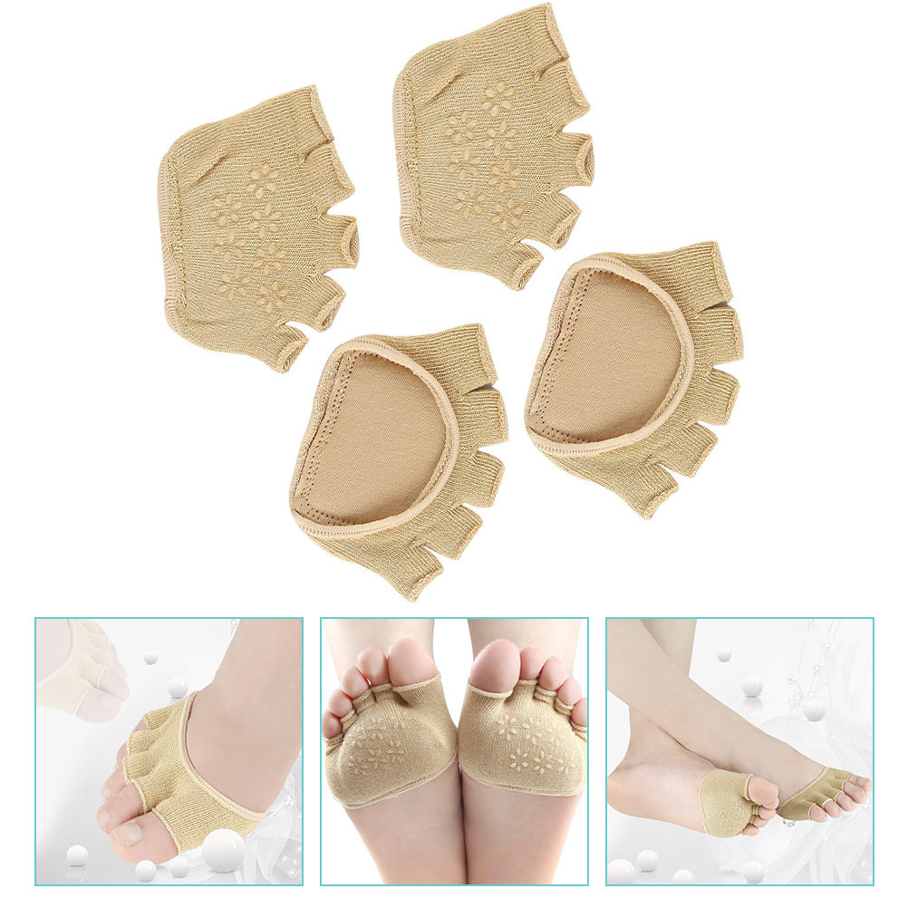 2Pairs Cotton Toeless Yoga Soc - Pilates Yoga Ballet reseña y precio