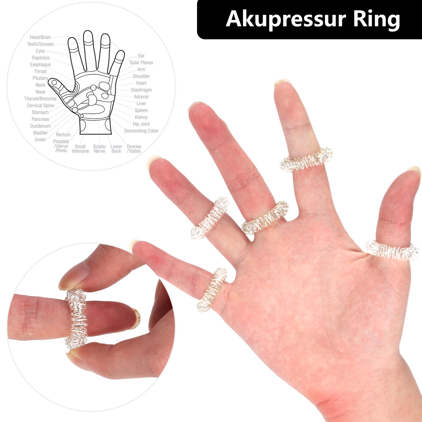 LiuHancsqd Massage Set: Magnet - Acupressure Ball Set reseña y precio