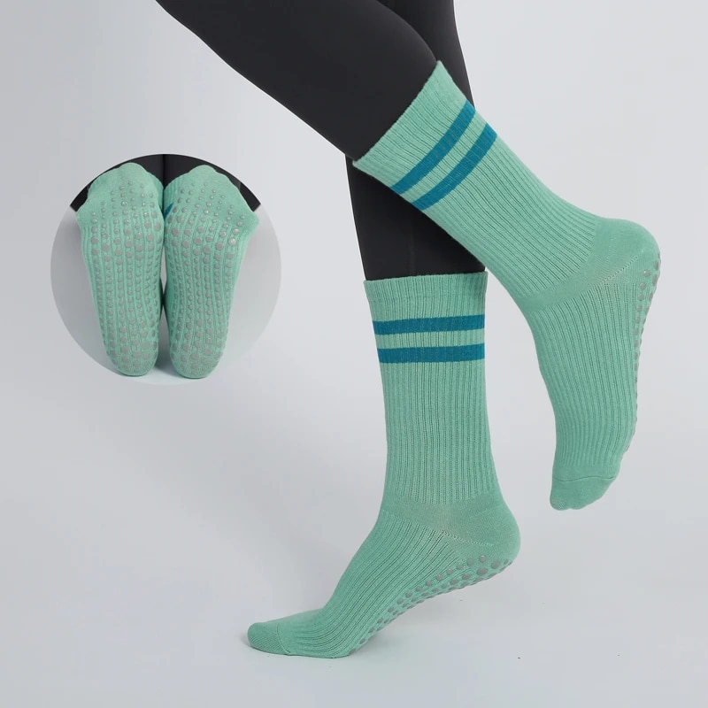 Mid-tube Women Pilates Socks B - Pilates Yoga Youtube reseña y precio