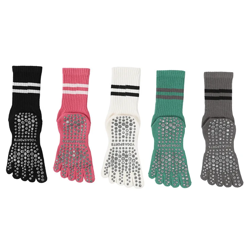 2 pairs of yoga socks, medium  - Pilates Yoga Sport reseña y precio