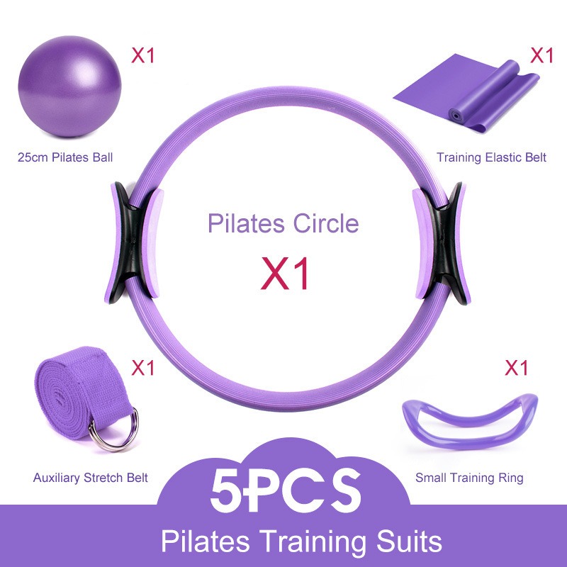 25cm Yoga Pilates Ring Set wit - Pilates Yoga Resistance Ring reseña y precio