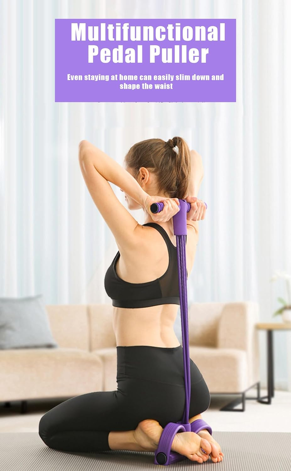 Abdominal Foot Pedal Puller Si - Pilates Yoga Youtube reseña y precio