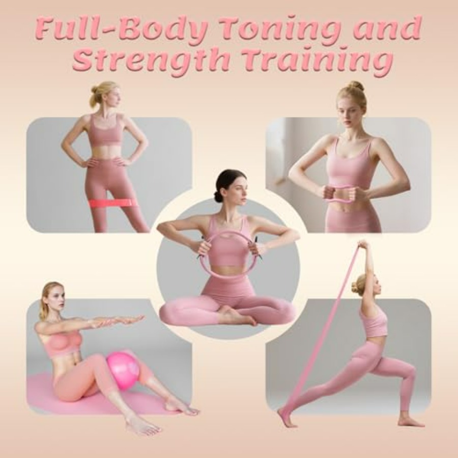 Pilates Equipment Kit for Wome - Pilates Ring Magic reseña y precio