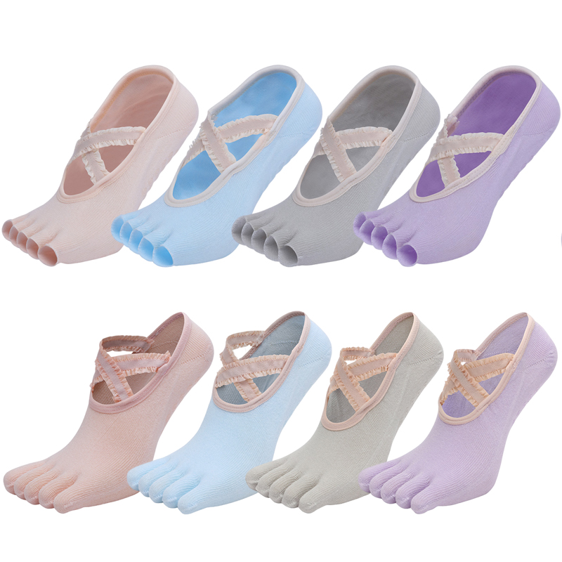 Five Finger Yoga Socks Lace Cr - Pilates Yoga Ballet reseña y precio